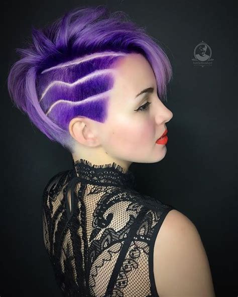 45 Undercut Hairstyles With Hair Tattoos For Women