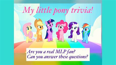 The song debuted as part of the v.i.f. How well do you know my little pony? - YouTube