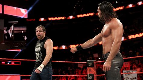 Dean Ambrose And Seth Rollins Der The Miz And The Miztourage Wwe