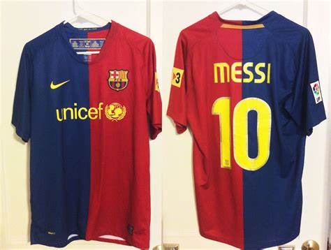 Lionel Messi Barcelona 2008 2009 Messi Shirt Barcelona Shirt