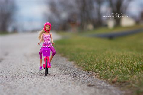 Barbie On A Bike Barbie A Bike Photo