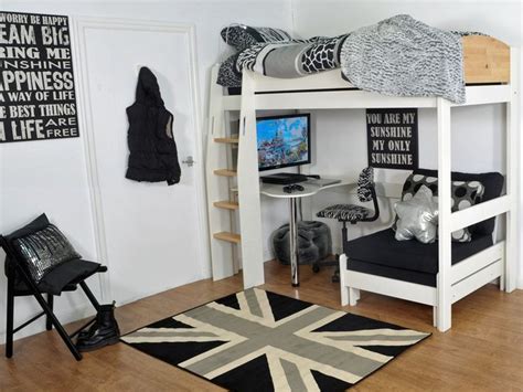 Maybe you would like to learn more about one of these? Children's High Sleeper Beds | High Sleeper With Desk ...