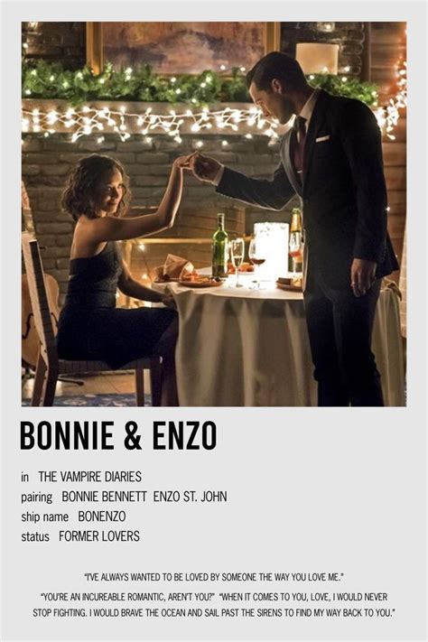 Enzo Vampire Diaries Enzo Tvd Bonnie And Enzo Bonnie Bennett Want