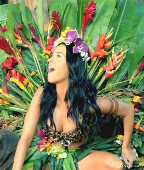 Katy Perry In Roar Music Video Stills