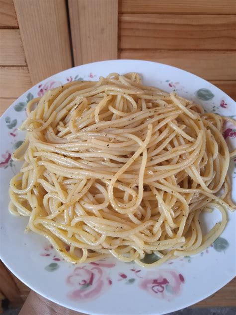 Receta De Espagueti A La Mantequilla
