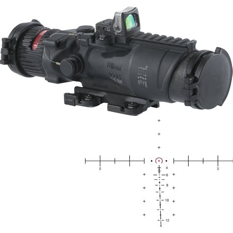 Trijicon 6x48 ACOG Machine Gun Day Optic Kit TA648-D-100297 B&H