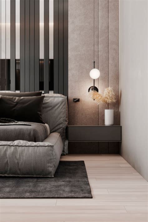Shop wayfair.ca for all the best modern & contemporary table lamps. modern-bed-side-table-with-hanging-lamp | HomeMydesign
