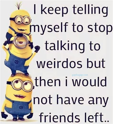Who isn't a fan of minions? #Funny #Minions #Jokes About #Friends | Funny minion ...