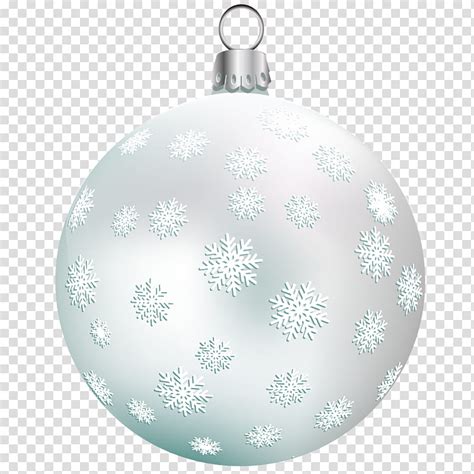 Xmas Balls On Silver Christmas Bauble Transparent