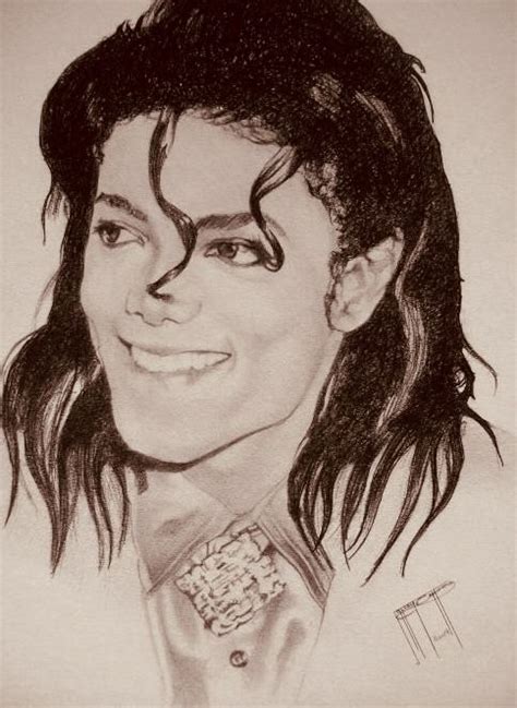 Beautiful Artwork Of Michael ️ Im Obsessed With His Cute Lil Lip Bite