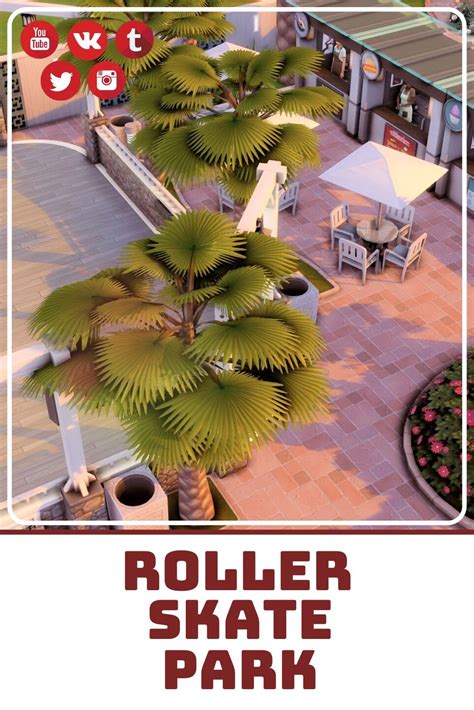 Roller Skate Park The Sims 4 Lots Sims 4 Sims House