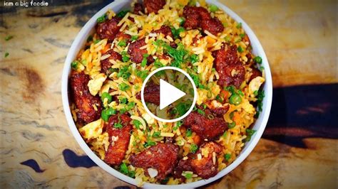 For some reason, am a kind of biryani girl! Spicy chicken fried rice indian style.! | Chicken fried ...