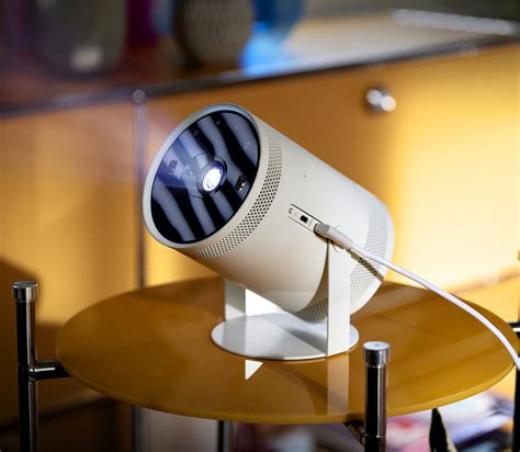 Samsung Freestyle Portable Projector Unveiled At Ces 2022 Turns Flat