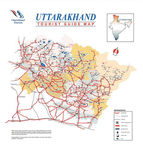 Uttarakhand Tourist Places List Pdf Travel Guide Tourist Map Pdf