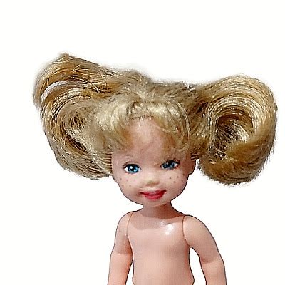 Mattel Barbie Kelly Doll Lemon Head Blonde Nude Naked For Ooak Custom My Xxx Hot Girl