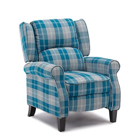 A jewel in the living room, placed on its own or high resilience foam makes the armchair soft and comfortable to sit in, and it quickly regains its shape when you get. More4Homes EATON WING BACK FIRESIDE CHECK FABRIC RECLINER ...