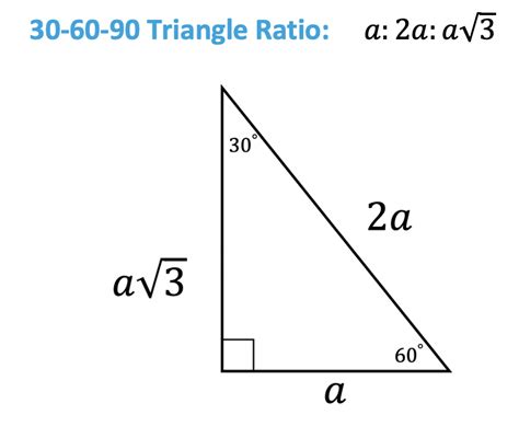 30 60 90 Triangle Formula