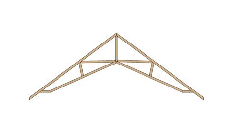 Example Of A Scissor Truss Scissor Truss Roof Truss Design Roof Trusses