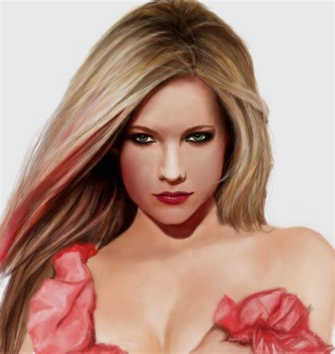 Avril Lavigne Speed Painting By Wakdor On Deviantart Speed Paint