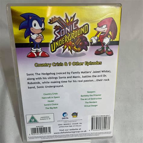 Sonic Underground Dvd Own4less