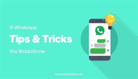 20 Whatsapp Tips And Tricks You Should Know In 2021