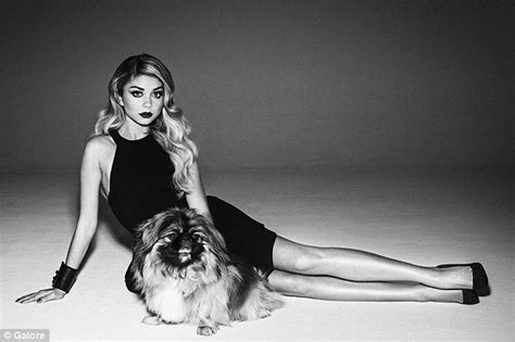 Sarah Hyland Oozes Old Hollywood Glamour In Stunning Spread For Galore