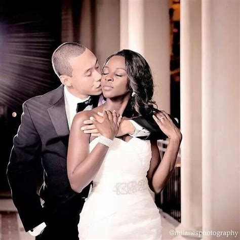 Gorgeous Blasian Newlyweds Beautiful Black Brides Pinterest Couples Bwwm And Photography
