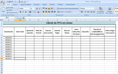 Saiba Como Usar O Excel Para Calcular O Iptu Em Atraso Fotos Tecnologia Hot Sex Picture