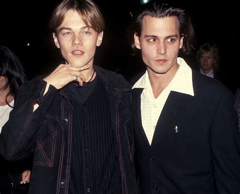 Brad Pitt Leo Dicaprio Johnny Depp - Johnny Depp Says He 'Tortured' Leonardo DiCaprio On 'Gilbert Grape' Set