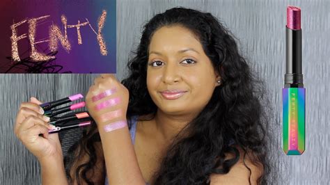Fenty Beauty Galaxy Collection Review Youtube