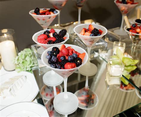 Before the party, pour them into glasses on trays and place pitchers next to them, so guests can refill themselves. Wedding Menu Ideas: Creative Ways to Serve Comfort Foods ...