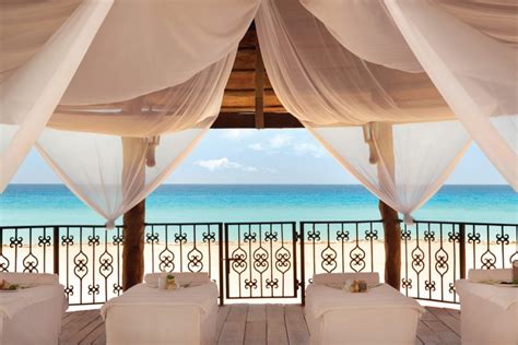 Hyatt Zilara Cancun Gazebo Outdoor Massage Deatiled Honeymoons Inc