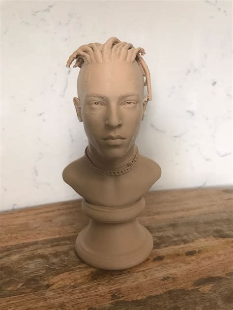 Xxxtentacion Bust Xxxtentacion Collectibles Xxxtentacion Etsy