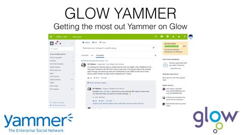 Yammer On Glow Youtube