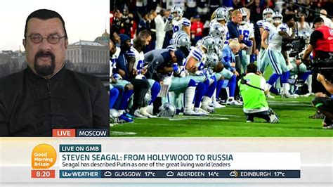 Steven Seagal Labels Nfl Knee Protests Outrageous Daily Mail Online