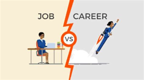 Job Vs Career Difference Between Job And Career