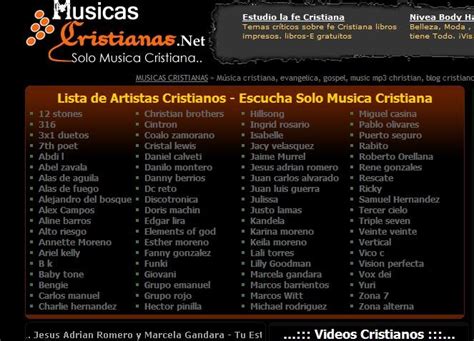 Escuchar musica cristiana cantar las alabanzas y adoracion con sus respectivos lyrics, letras de canciones cristianas que te gustan! Blog Cristiano: MUSICA CRISTIANA Escuchar Musica Cristiana ...