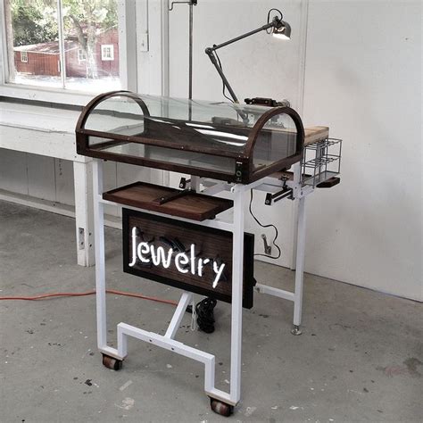 Portable Jewelers Bench And Display Jewellers Bench Workbench