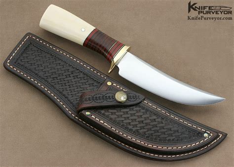 Jim Treeman Behring Custom Knife Hand Forged O 1 Tool Steel Skinner