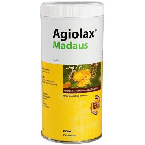 Agiolax produkte & aktionen gesucht? Agiolax Madaus 250 G MEDA Pharma GmbH & Co.KG ...