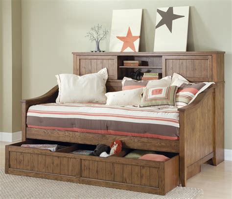 Hearthstone Full Day Bed And Trundle Unit With Removable Storage