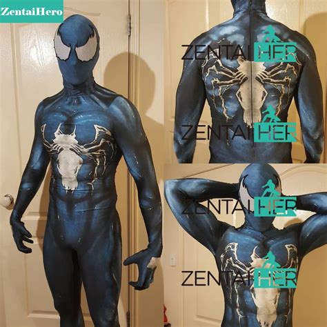 Special Offer Free Shipping 3d Printed Symbiote Spider Man Cosplay