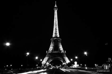 Eifel Tower At Night Paris At Night From Eiffel Tower France Image