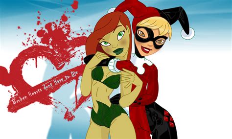 Harley Quinn Poison Ivy Wb By Tompach On Deviantart