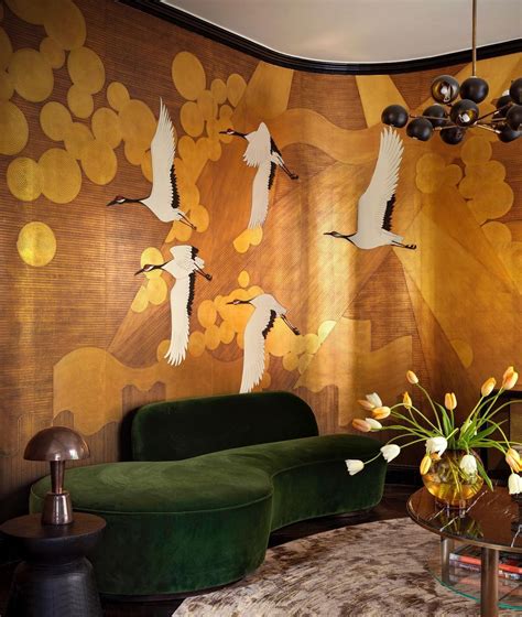 De Gournay On Instagram A Sweeping Vista Of Art Deco Brilliance Our