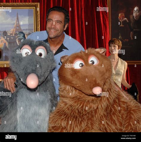 Actor Brad Garrett The Voice Of Gusteau In The Pixar Animated Motion