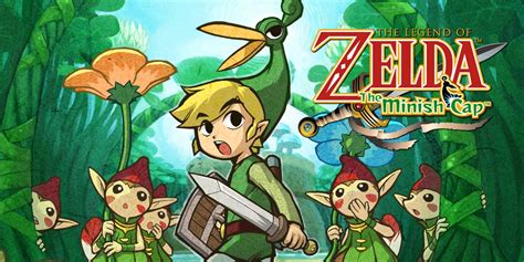 The Legend Of Zelda The Minish Cap Game Boy Advance Games Nintendo