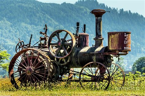 Buffalo Pitts Steam Tractor Photograph By Mitch Shindelbower Pixels