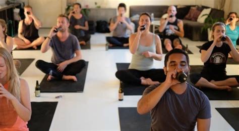 Beer Yoga Get Drunk While Getting Fit
