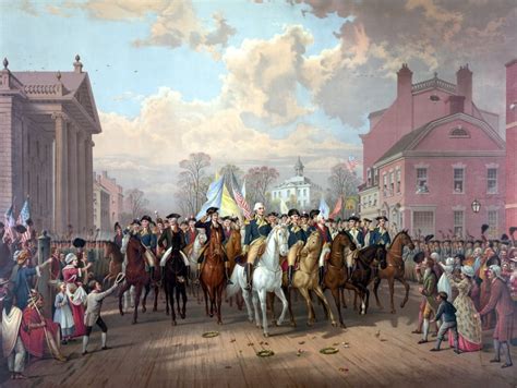 Digitally Restored Revolutionary War Painting Of General George